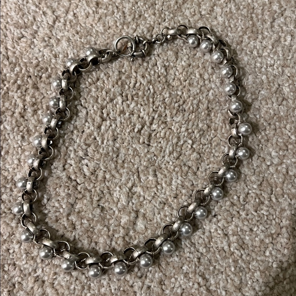 Lee Angel Signed Vintage Pearl Necklace